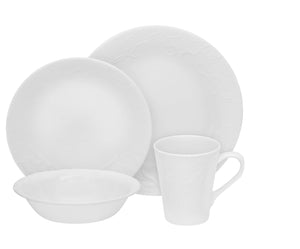 corelle bellafaenza 16pc dinnerware set service for 4