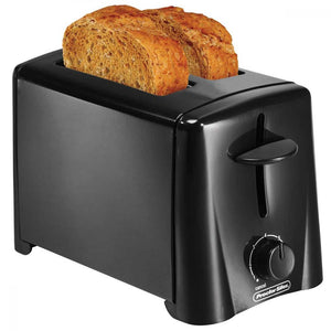 proctor silex 2 slice toaster black 22612