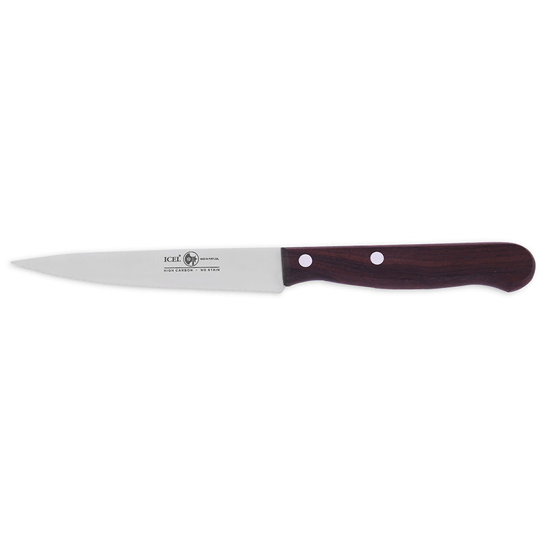 Icel Rosewood knives serrated 5'' serrated Rosewood