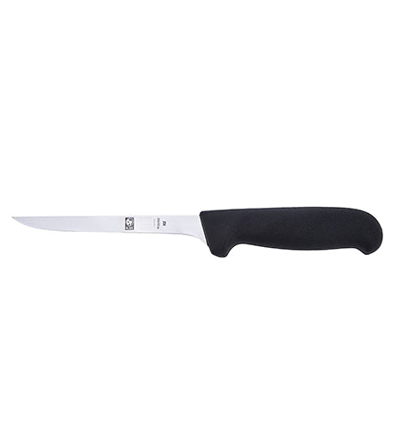 Icel Boning knives Stiff narrow 6'' straight Black