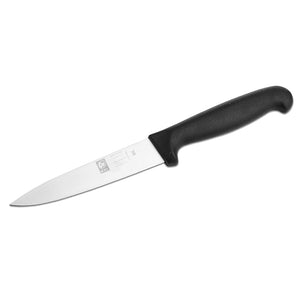 Icel Comfort grip Straight Utility knife 4.75'' straight Black