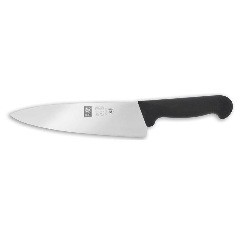 Icel Chef knives 8'' straight Black