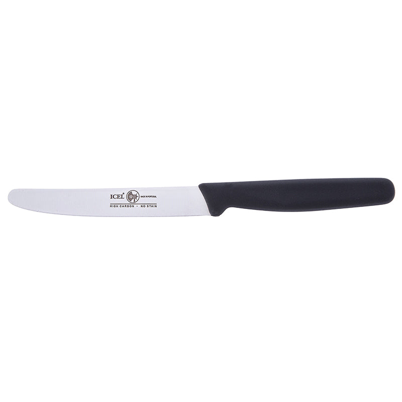 Icel Safely paring knives 4.25'' straight Black