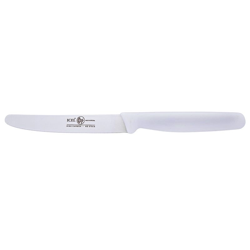 Icel Safely paring knives 4.25'' straight White