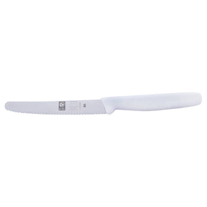 Icel Steak knives Colored 4.25'' serrated White