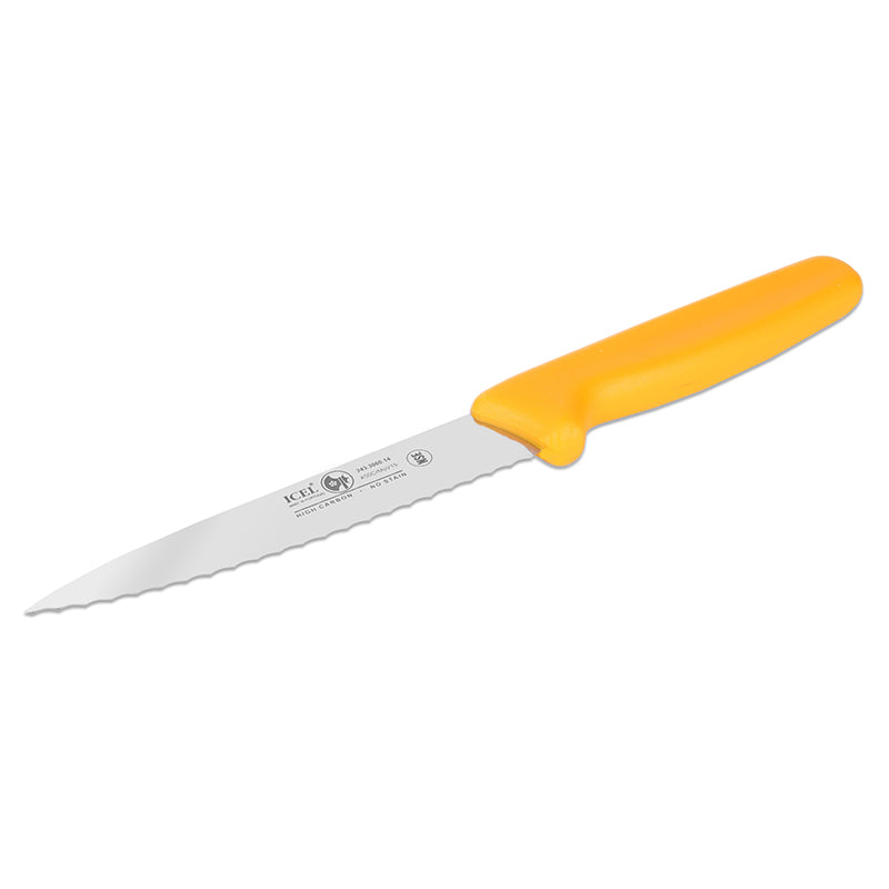 Icel Utility knives serrated 5.5'' serrated Yellow