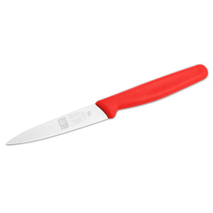 Icel Paring knife 3.5'' straight Red