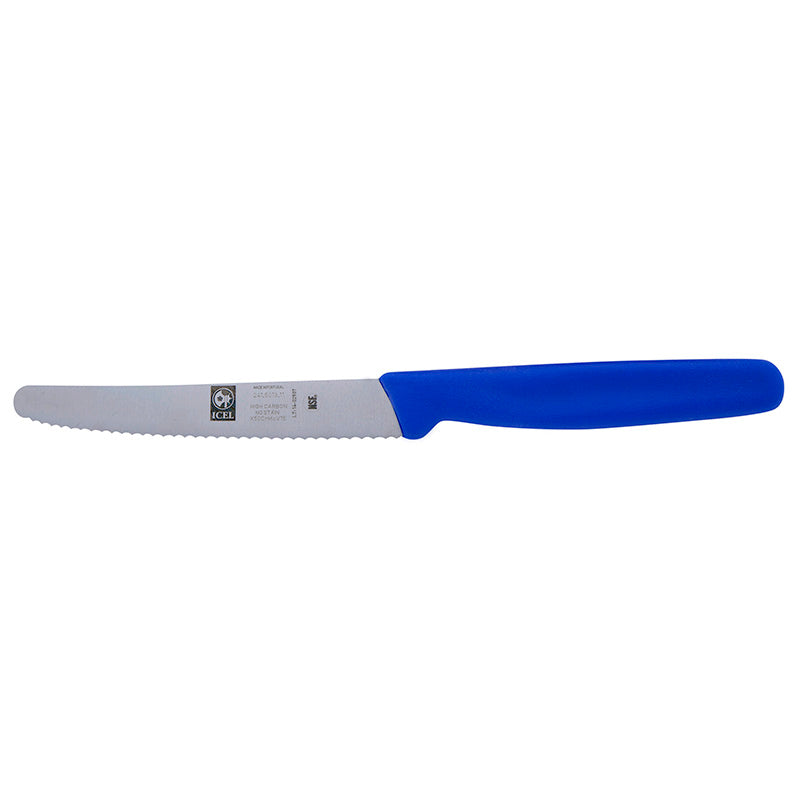 Icel Steak knives Colored 4.25'' serrated Blue