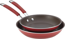 Load image into Gallery viewer, Rachael Ray 2 pack Cucina Nonstick Frying Pan Set  - 9.25 Inch and 11 Inch, Blue
