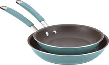 Load image into Gallery viewer, Rachael Ray 2 pack Cucina Nonstick Frying Pan Set  - 9.25 Inch and 11 Inch, Blue
