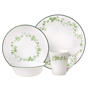 corelle 16pc callaway dinnerware set service for 4