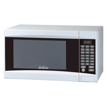 Sunbeam 0.7 CuFt 700 Watt Microwave Oven SGDJ701, White - Walmart