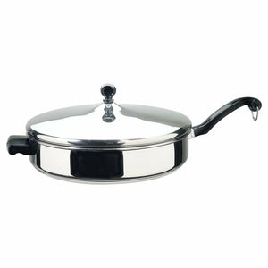 farberware 12" ss covered frying pan with handles