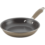 Analon 10.25" bronze french skillet frying pan